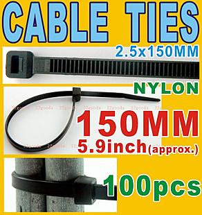 Cable Tie _150x3.6mm _black     